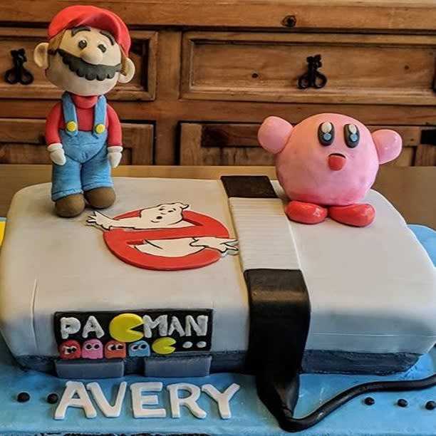 Nintendo #cake