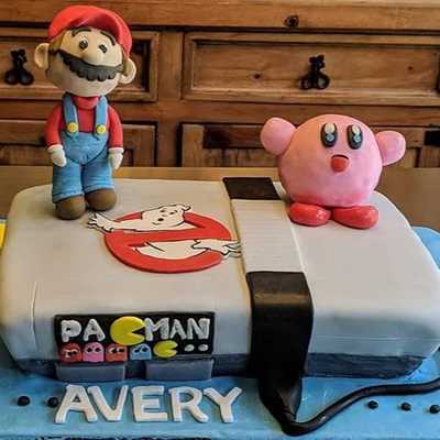 Nintendo #cake