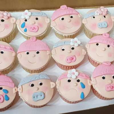 Baby shower #cupcakes