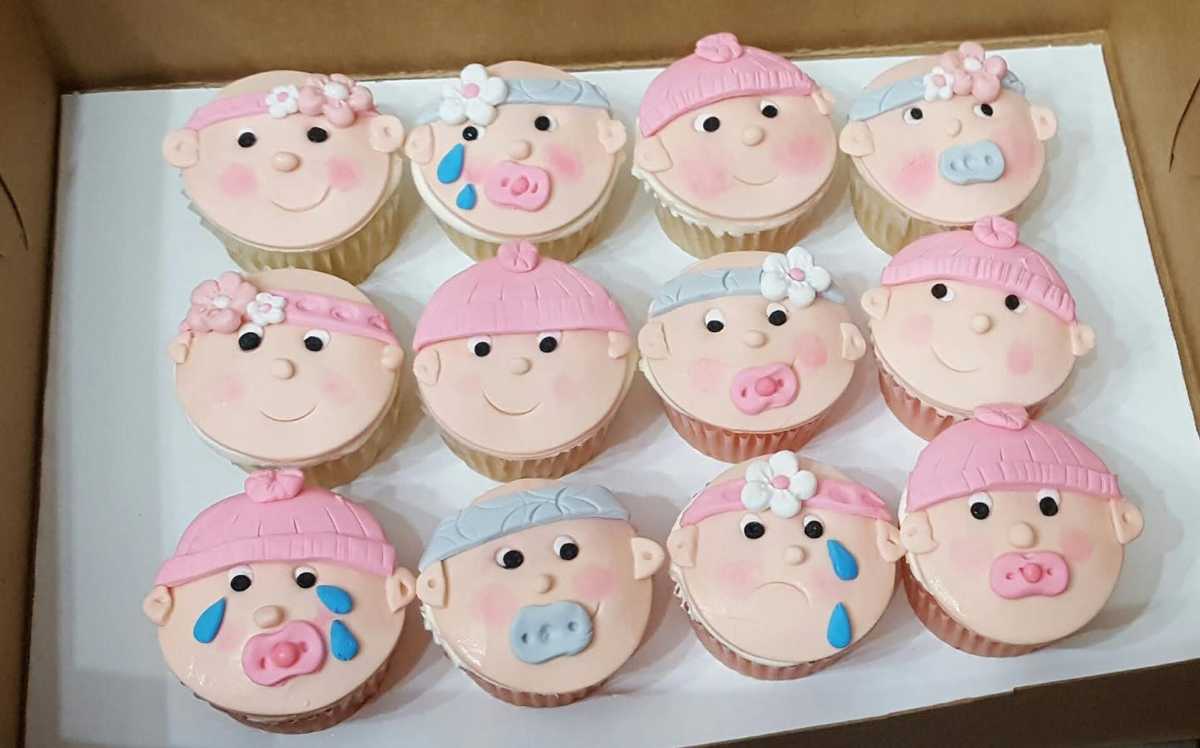 Baby shower #cupcakes