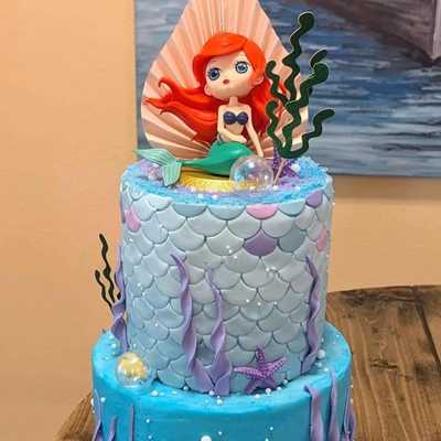Under the sea mermaid #cake