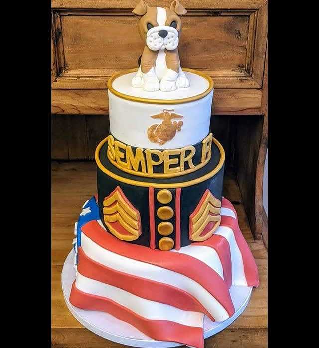 Semper Fi #cake