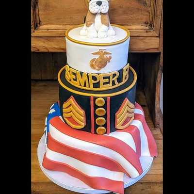 Semper Fi #cake