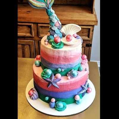 Mermaid #cake