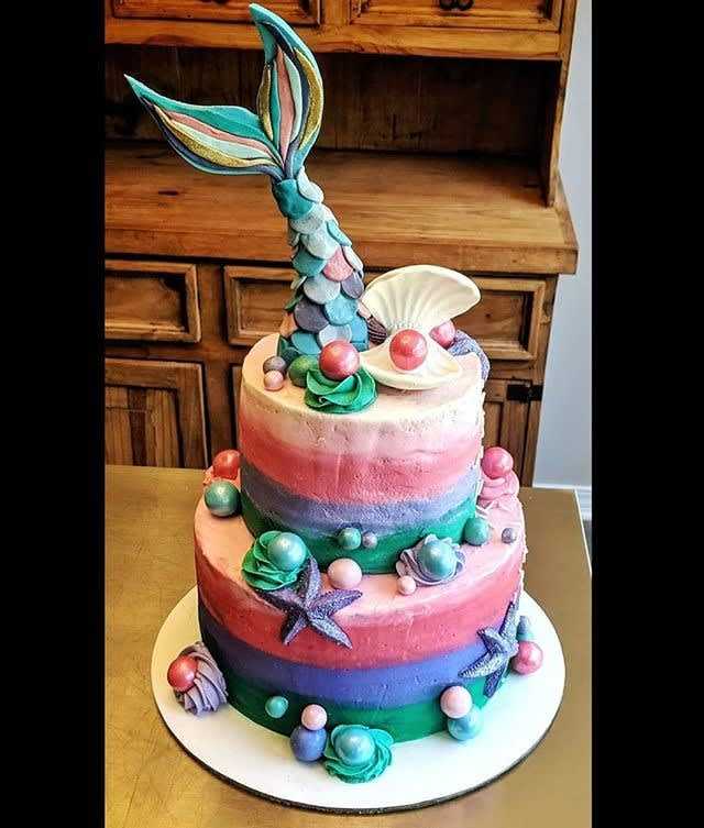 Mermaid #cake