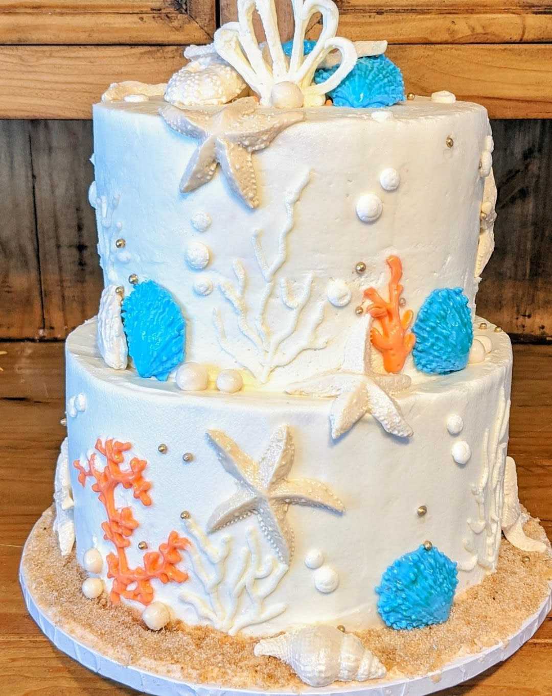 Beach themed #cake
