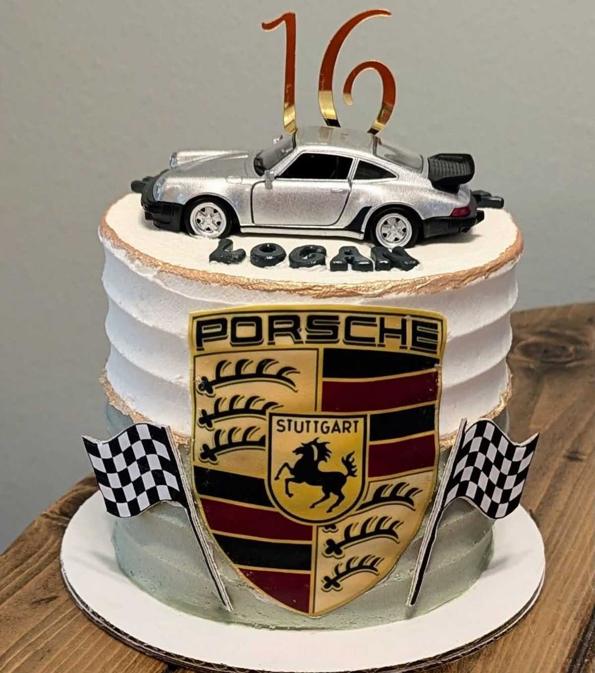 Porsche dreams at 16 #cake