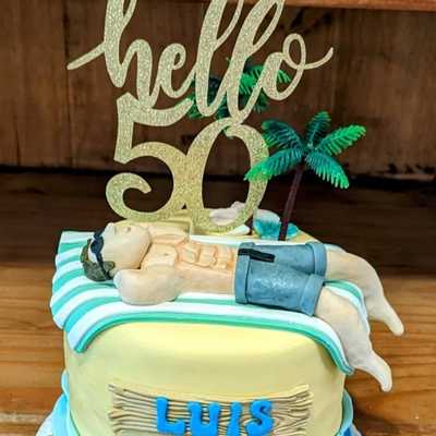 50th birthday #cake #stgeorgeisland