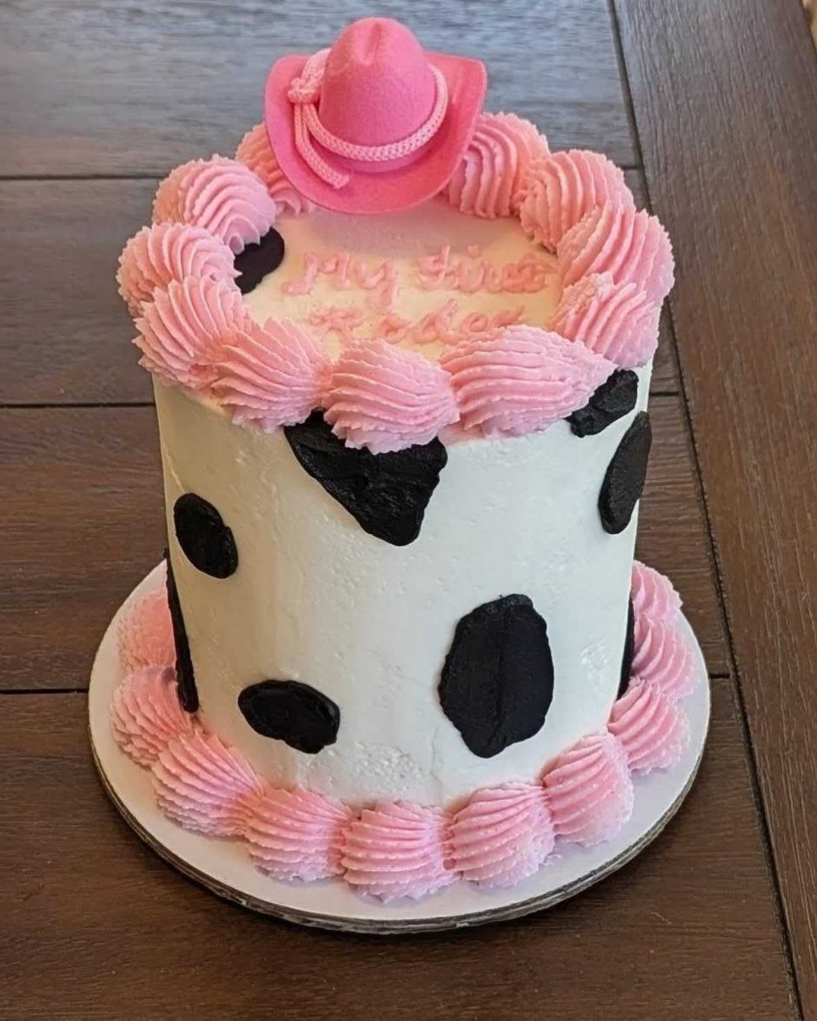 My first rodeo #cake #smashcake