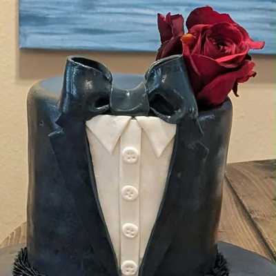 Tuxedo #cake