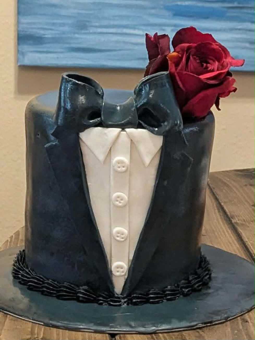 Tuxedo #cake