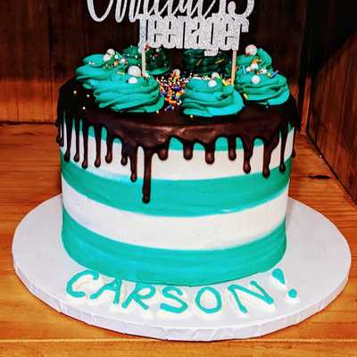 Drip birthday #cake