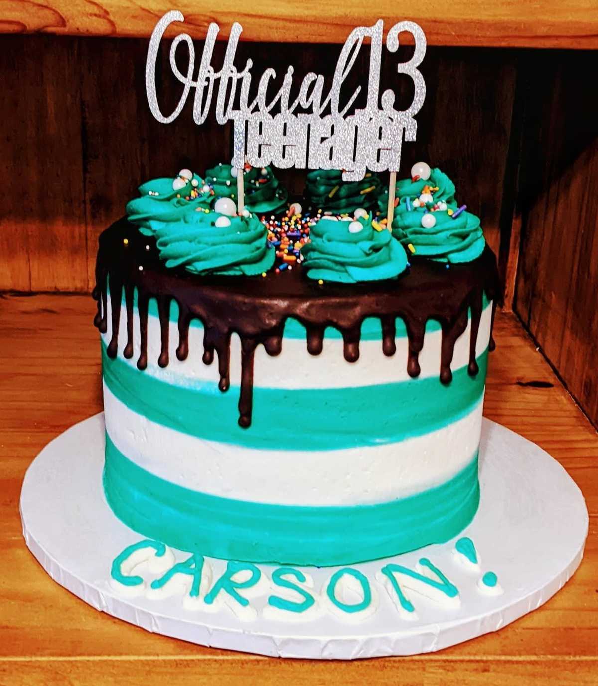 Drip birthday #cake