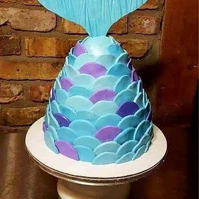 Mermaid tail #cake