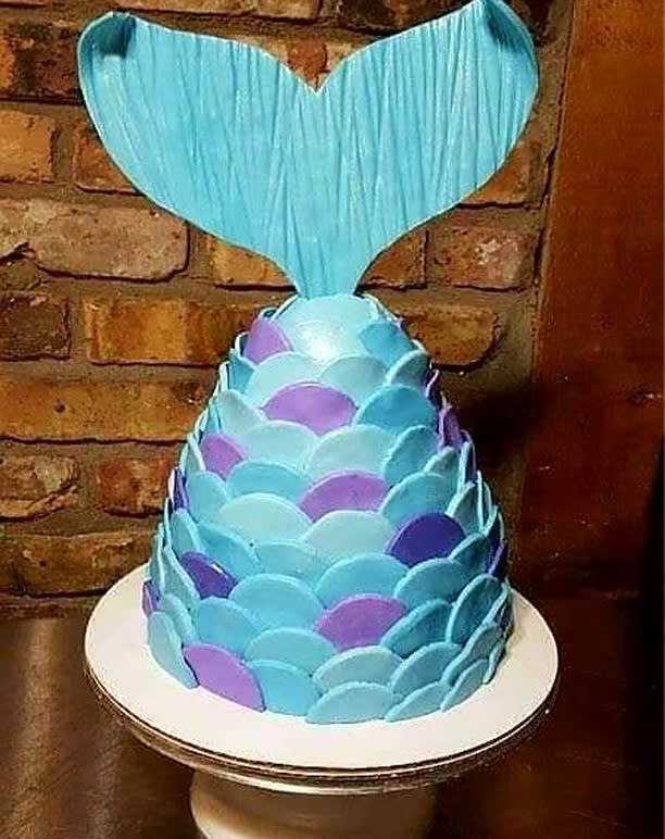 Mermaid tail #cake