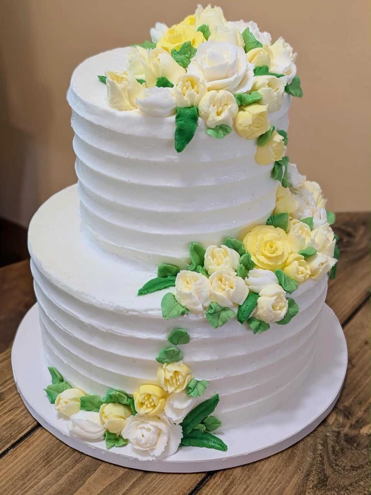Buttercream bouquet #cake