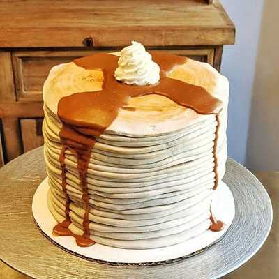 Stack of pancakes #cake #fave