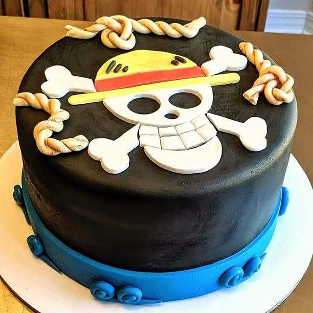 Skull and Crossbones #cake