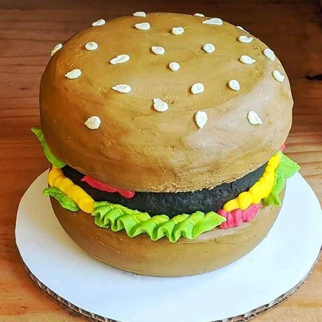 Hamburger #cake