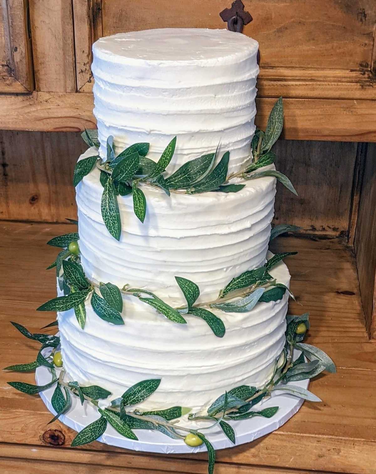 Rustic #wedding #cake