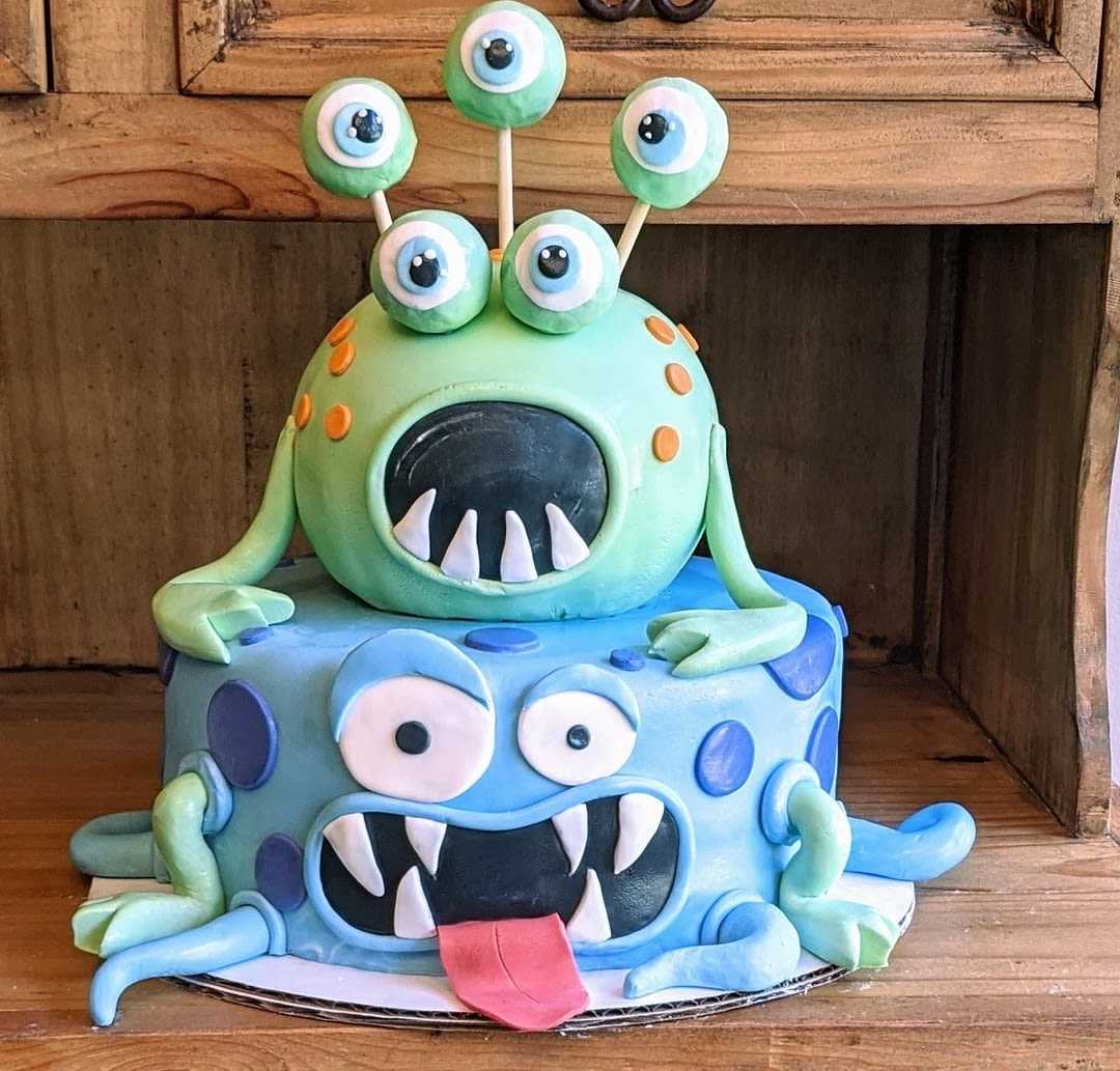 Monster #cake #fave