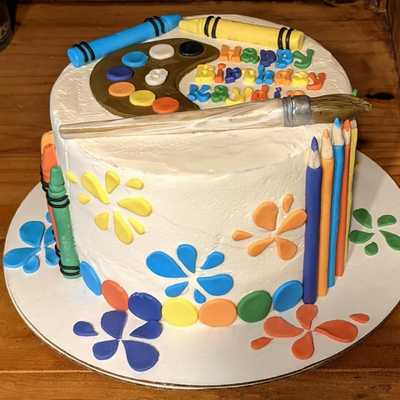 Artist themed #cake