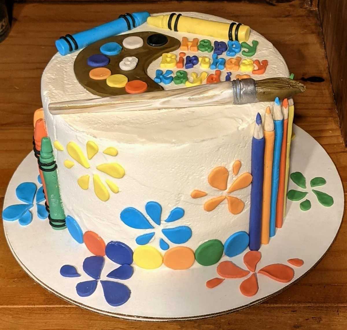 Artist themed #cake