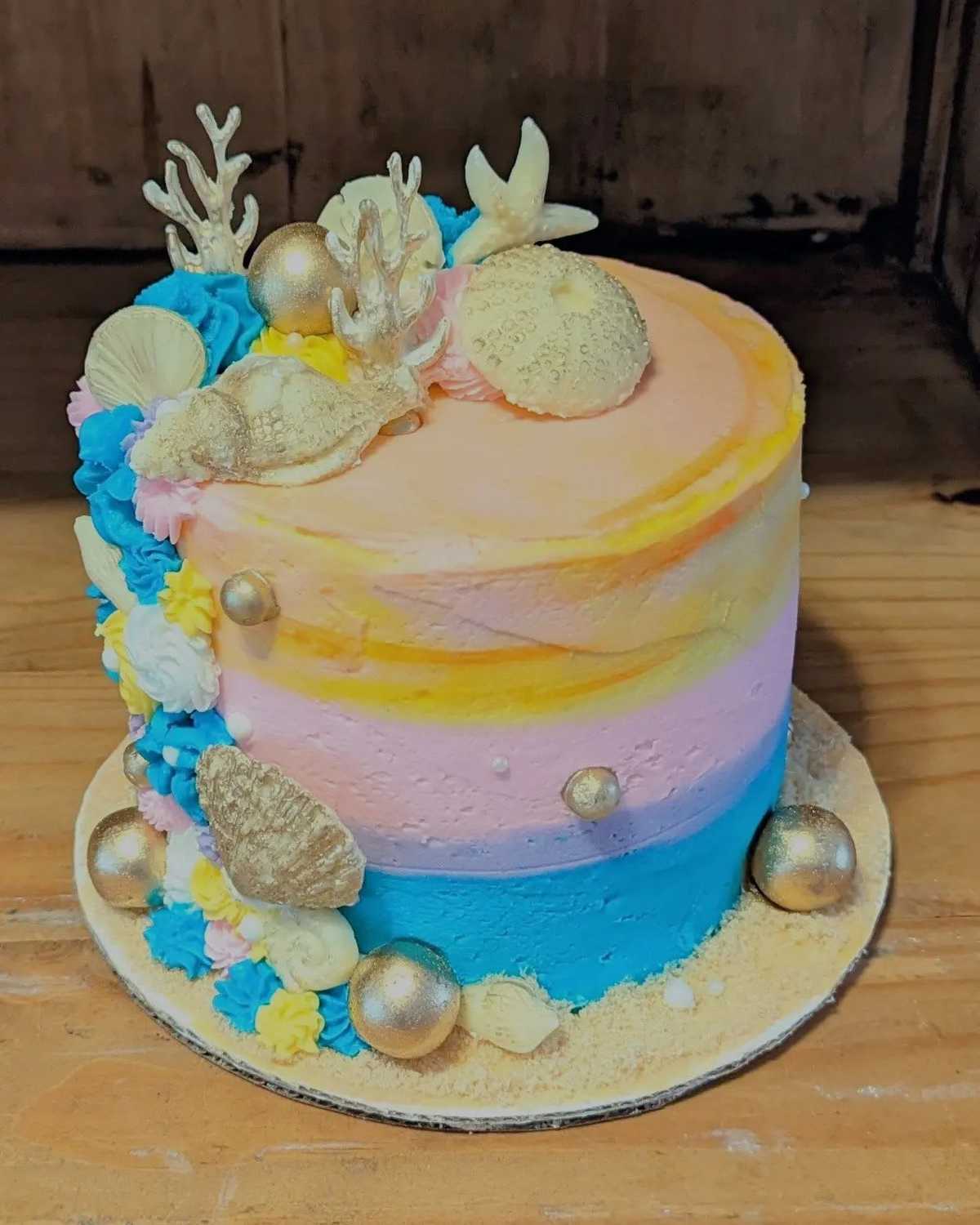 Beached themed #cake