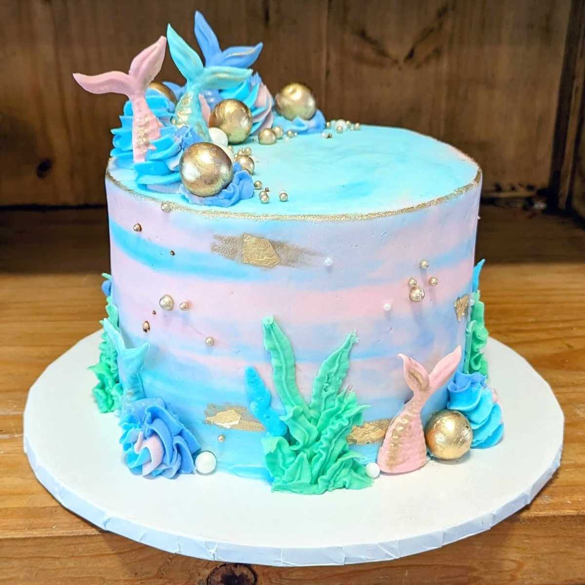 Beach mermaid #cake #stgeorgeisland