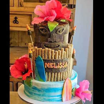 Luau #cake