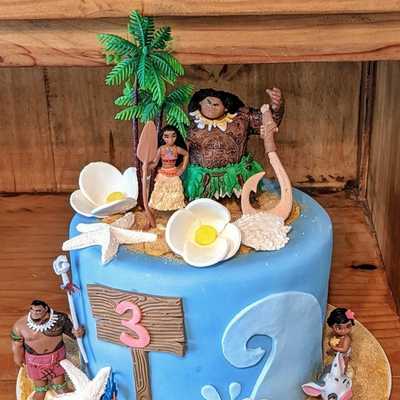 Moana birthday #cake
