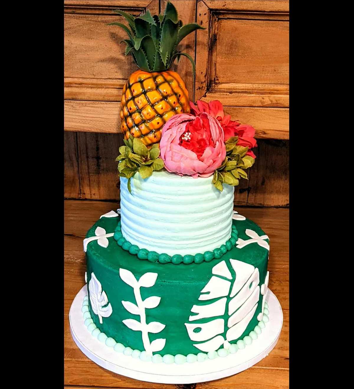 Pineapple Luau #cake