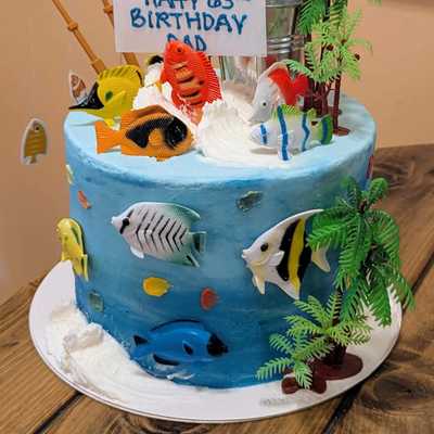 Fishing #cake
