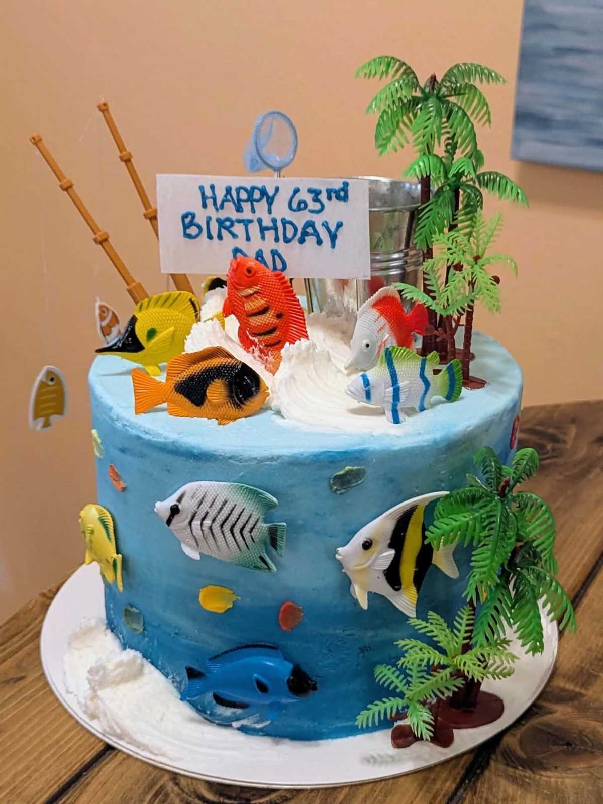 Fishing #cake