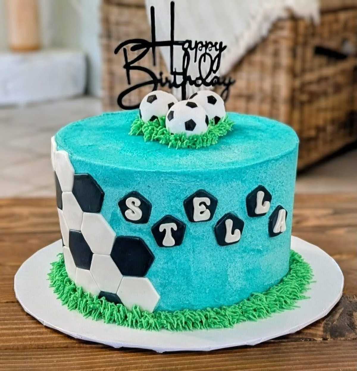 Soccer Goals #cake