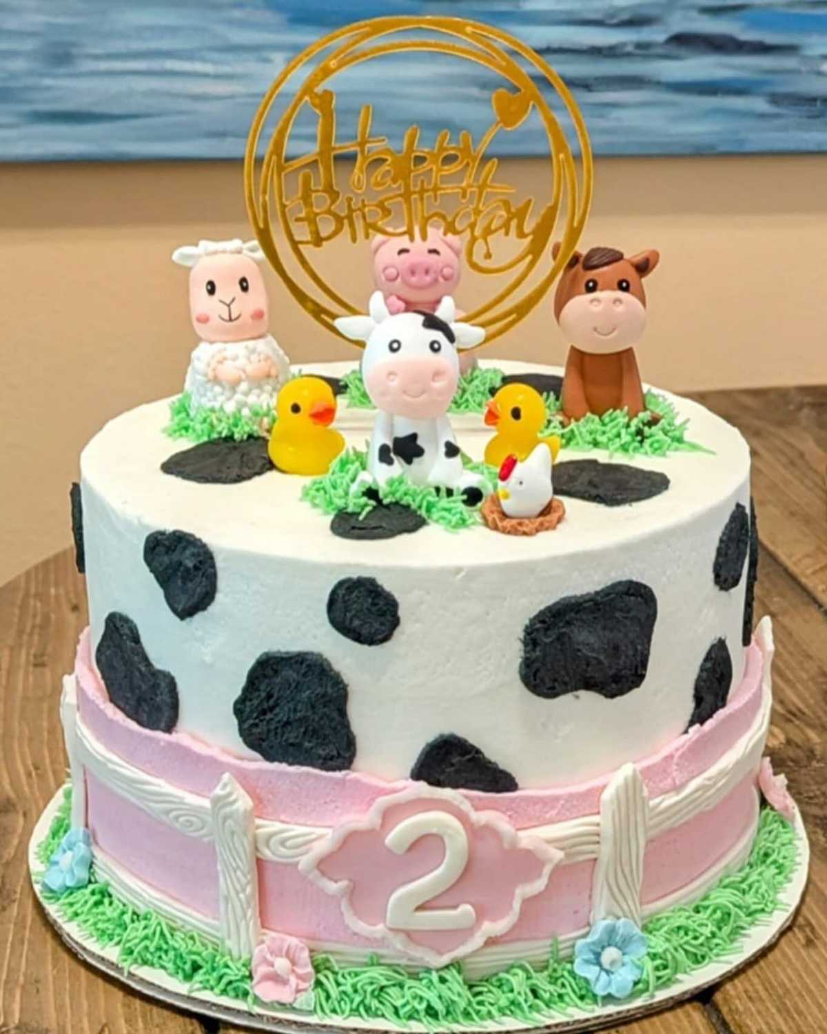 Farm animal #cake