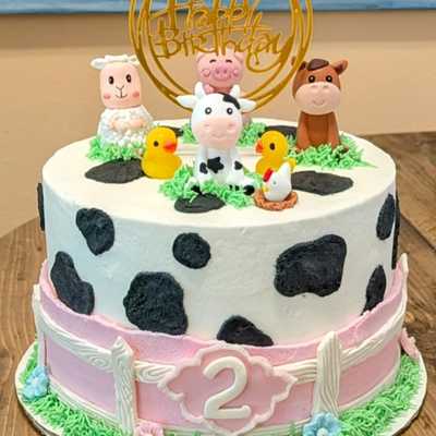 Farm animal #cake