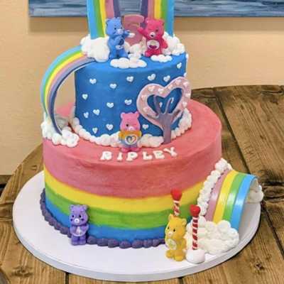 Care bear #cake