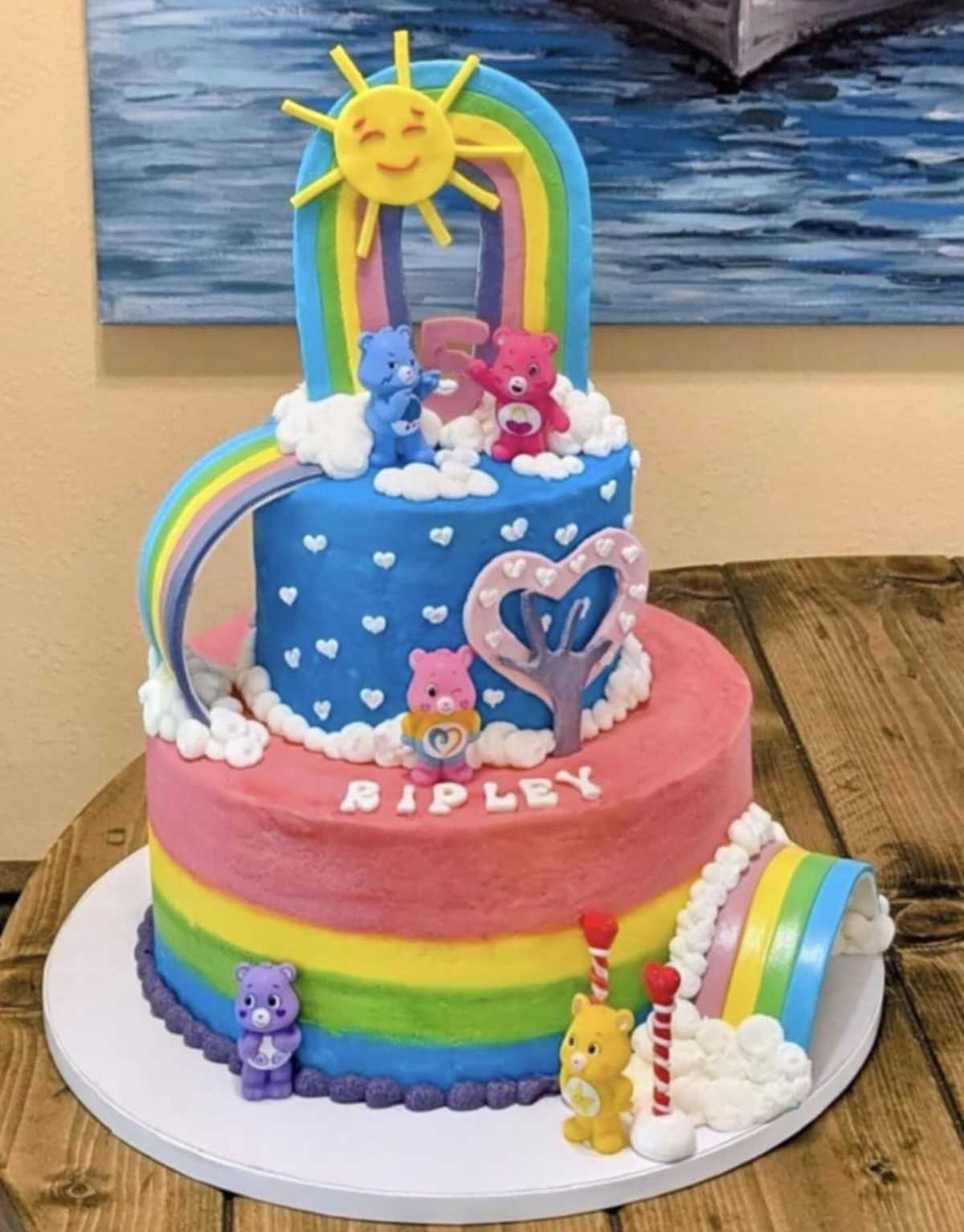 Care bear #cake
