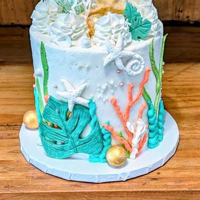 Tropical beach #cake