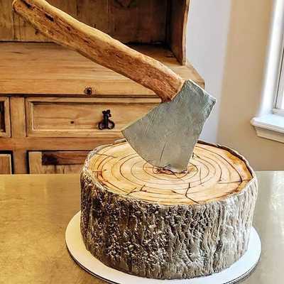 Lumberjack #cake #fave