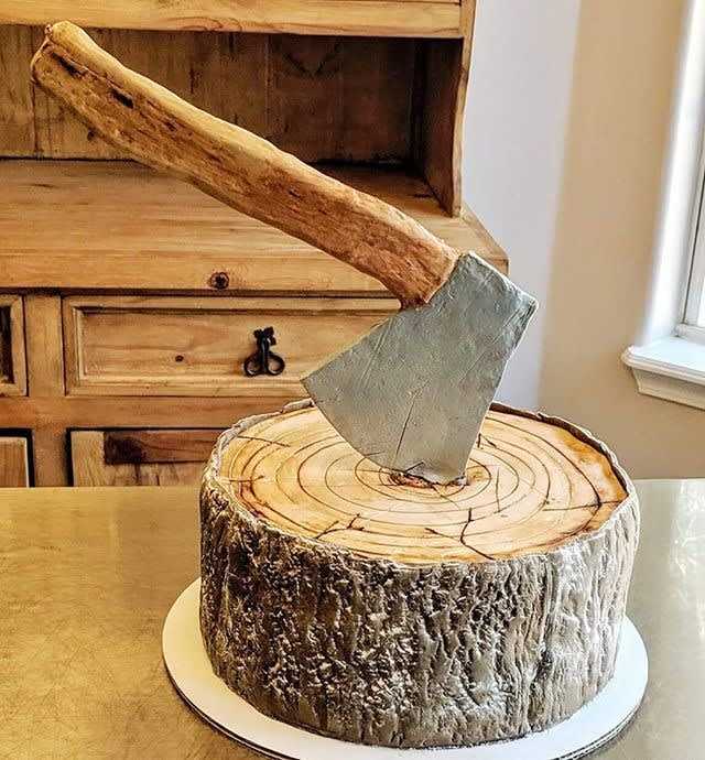 Lumberjack #cake #fave