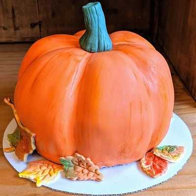 Pumpkin #cake #fave