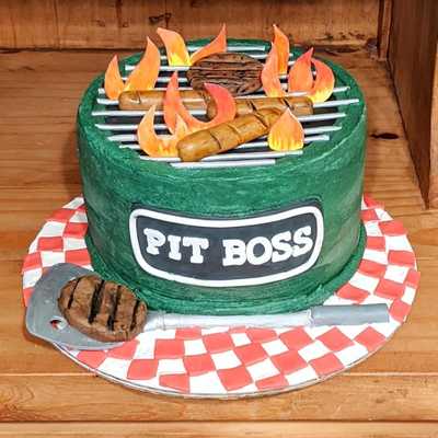 Pit Boss birthday #cake