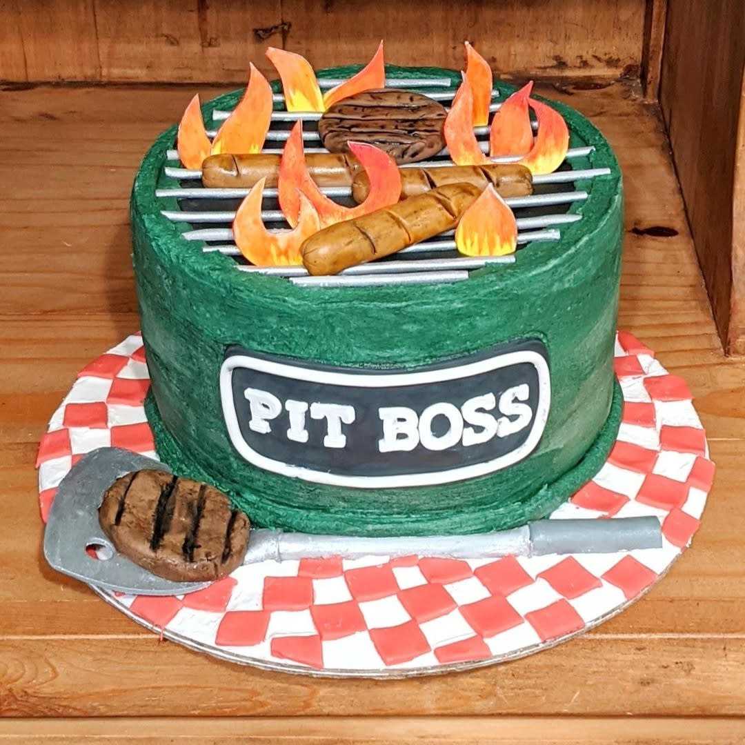 Pit Boss birthday #cake