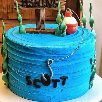Gone Fishing #cake