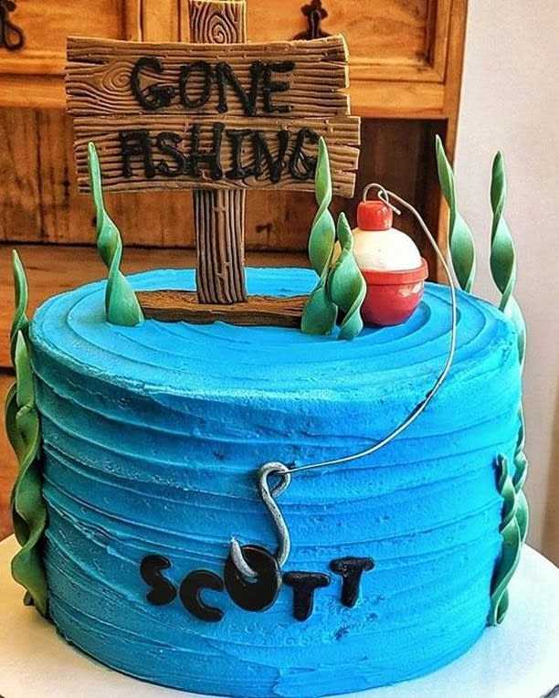 Gone Fishing #cake