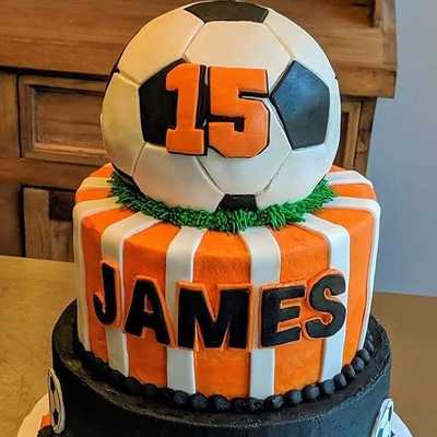 Soccer #cake